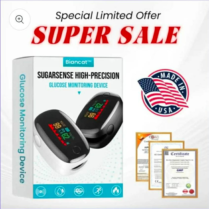 🔥Gluco One™🔥 - High-Precision Glucose Monitoring Device | Imported From USA | 🚨Limited Stock Available🚨